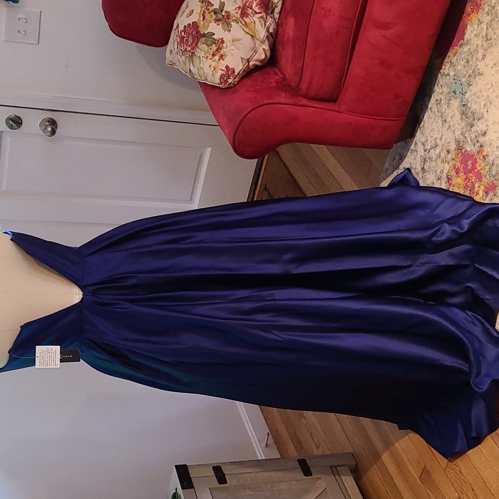 Royal blue prom dress